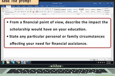How to Write a Personal Statement for a Scholarship