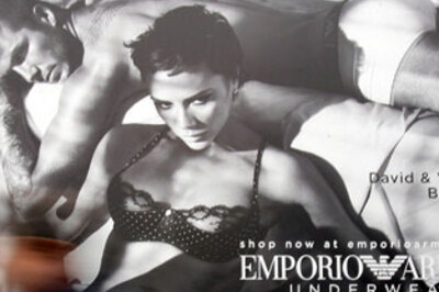 In Pics: Victoria Beckham in lingerie ad