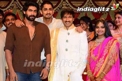 Telugu actor Gopichand ties a knot with Reshma