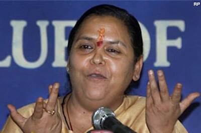 Uma Bharti hints at rejoining BJP in UP