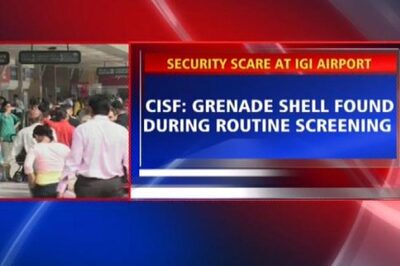 CISF finds empty grenade shell at Delhi airport