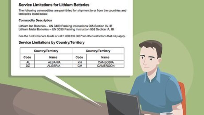 How to Send Lithium Batteries Overseas