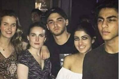 Aryan Khan, Navya Naveli Nanda Party With Their Friends in Mumbai