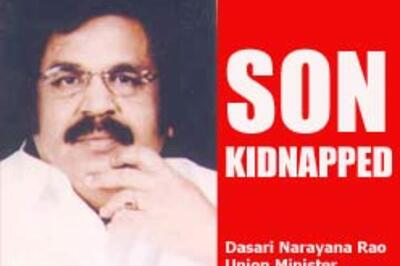 Union Minister's son abducted by gunmen