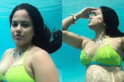 Sameera Reddy Drops 'Most Beautiful' Throwback Pics From Her Underwater Maternity Shoot