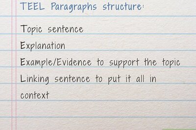 How to Write TEEL Paragraphs