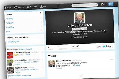 @PrezBillyJeff: Bill Clinton is now on Twitter