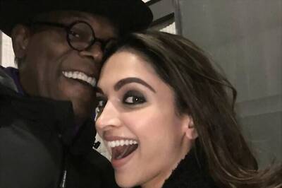 Photo of the day: Samuel L Jackson clicks selfie with 'the most beautiful' Deepika Padukone