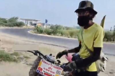 Madhya Pradesh Man Cycles Across India To Visit 12 Jyotirlingas