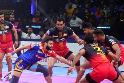 PKL 2023-24: Pardeep Narwal's Stellar Performance Takes UP Yoddhas Over the Line Against Bengaluru Bulls