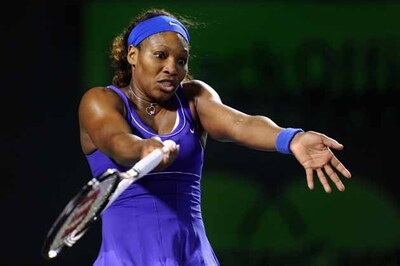 Serena Williams beats Johanna Larsson in Fed Cup