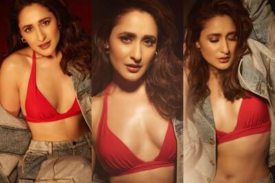 Sexy Pragya Jaiswal Flaunts Ample Cleavage In A Red Bikini; Hot Photos Goes Viral, See Here