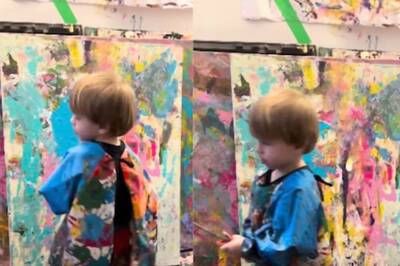 Two-year-old German Boy’s Painting Sold For Rs 5.8 Lakh