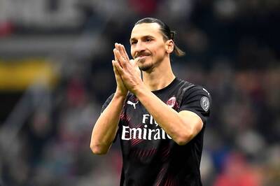 Serie A: Zlatan Ibrahimovic on Target as AC Milan Severely Dent Lazio Title Hopes