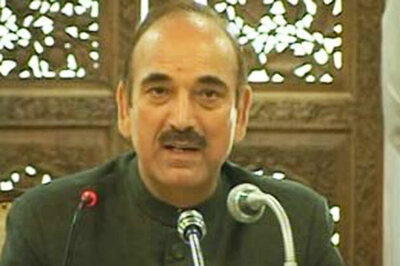 No question of early Lok Sabha elections, says Azad