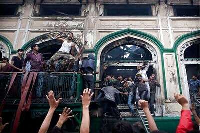 J&K CM Omar orders restoration of gutted shrine