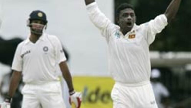 Sri Lanka maul India, win first Test