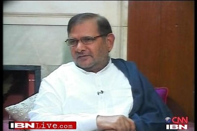 Farrukhabad is not Khurshid's fiefdom: Sharad Yadav