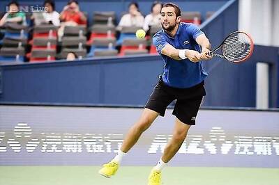 Marin Cilic loses to Ivo Karlovic at Shanghai Masters