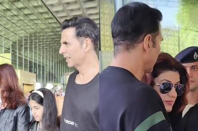 Akshay Kumar Gives Twinkle Khanna, Daughter Nitara A Warm Hug as He Sees Them Off At Mumbai Airport