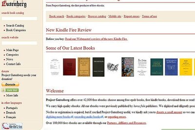 How to Get Free Books for Your Kindle at Project Gutenberg