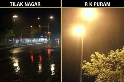 Heavy Rainfall, Dust Storm Bring Down Mercury in Delhi, 27 Flights Diverted