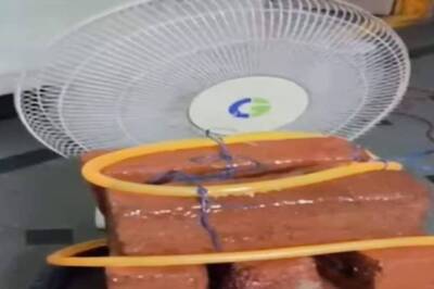 Watch: Rajasthan Man Makes Traditional AC With Table Fan And Bricks