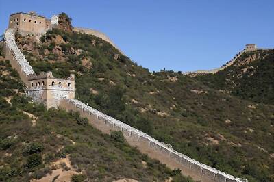 The Great Wall Sees Fusion of Yoga and Chinese Martial Art