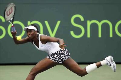 I'm not done yet: Venus Williams