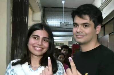 'Save Constitution': Priyanka Gandhi's Kids Raihan And Miraya Vadra Cast Their First Lok Sabha Poll Votes | WATCH
