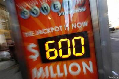US Powerball jackpot could go higher than $600 million