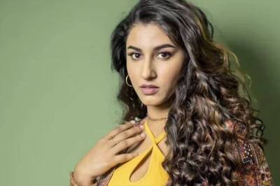 Actress Vishnupriya Looks Stunning In Three-Piece Set At Her Web Series’ Promotions