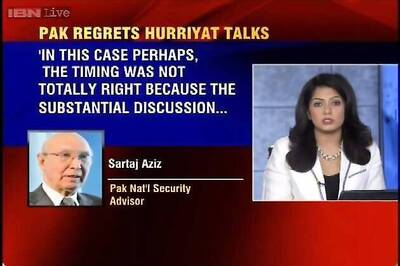 Meeting of Pakistan High Commission with Hurriyat leaders was ill-timed: Sartaj Aziz