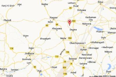 Two policemen die as two trucks collide, five injured