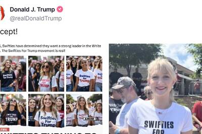 Donald Trump Posts Image Of Fake Taylor Swift Endorsement