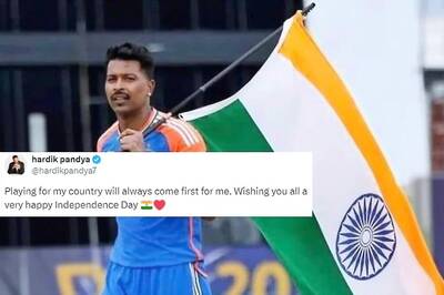 From Hardik Pandya to Sachin Tendulkar: Cricketers Wish India 'Happy Independence Day' on Social Media