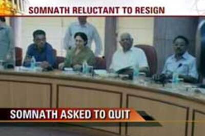 Somnath won't resign, to preside over trust vote