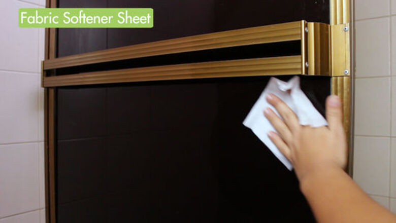 How to Clean Glass Shower Doors