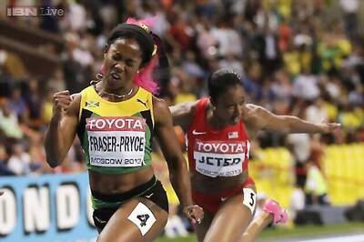 Fraser-Pryce wins women's 100 meters at World Championships