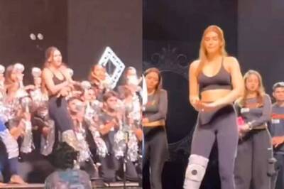 Kriti Sanon Dances on Disco Dancer Song Koi Yahan Nache Nache in IIFA 2024 Rehearsal, Video Goes Viral