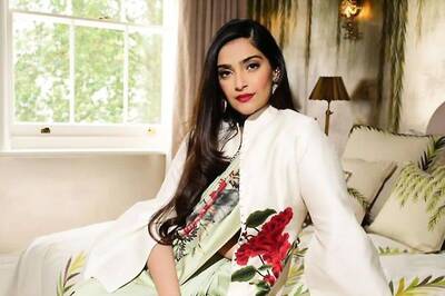 Sonam Kapoor Attends UK-India Week 2023 in a Gorgeous Rohit Bal Custom Saree