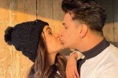 Prince Narula Shares a Steamy Kiss With Wife Yuvika Chaudhary in These Love-filled Pics