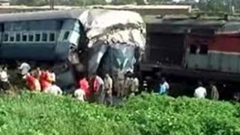 Trains ram into each other near the Capital; one dead