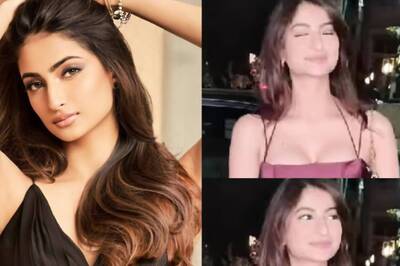 Palak Tiwari Looks Stunning in Maroon Corset Top and Brown Faux Leather Pants