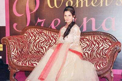 Snapshot: Sania Mirza looks stunning in an 'anarkali' dress