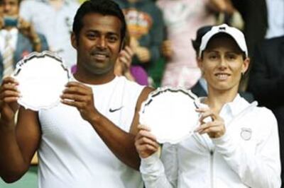 Paes-Black lose Wimbledon mixed doubles final