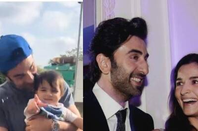 Ranbir Kapoor's Video of Playing With an Adorable Baby Goes Viral; Fans React by Tagging Alia Bhatt