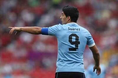Suarez, Cavani to spearhead Uruguay's challenge