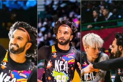 Ranveer Singh’s Stardom Steals The Show at NBA Event, Fans Chant 'Apna Time Aayega'