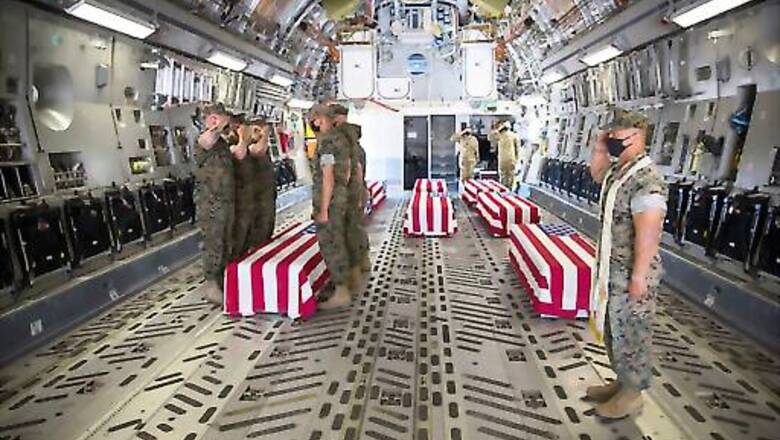 Flag-draped coffins of troops from sunken tank sent to Dover